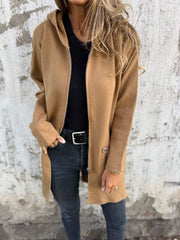 Alaina Côté | Halflange Hooded Zip Up Jacket