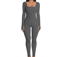 Ariana Ray | Shapewear jumpsuit met lange mouwen