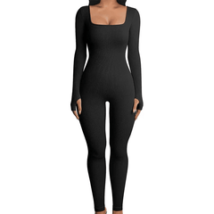 Ariana Ray | Shapewear jumpsuit met lange mouwen