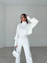 Genoveffa | 2-piece set with turtleneck sweater