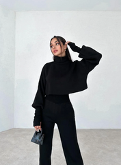 Genoveffa | 2-piece set with turtleneck sweater