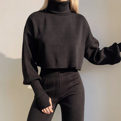 Genoveffa | 2-piece set with turtleneck sweater