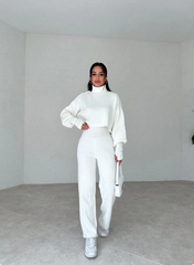 Genoveffa | 2-piece set with turtleneck sweater