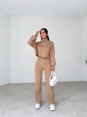 Genoveffa | 2-piece set with turtleneck sweater