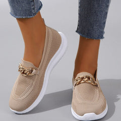 Lya | Elegante Ketting Mesh Sneaker Sandaal