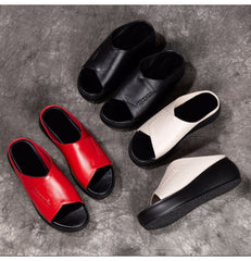 Paula Francine | Slip-On Sandalen Met Hoge Zool