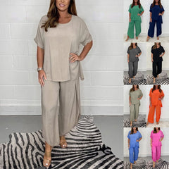 Sabrina Set | 2-delige Oversized Broek En Shirt Set